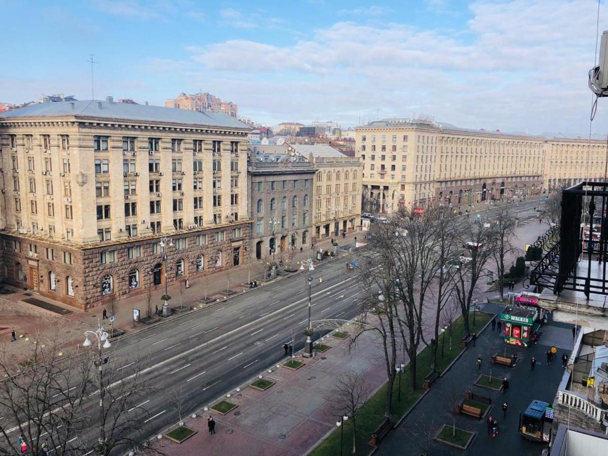 Amazing View Of Khreshchatyk! Kiev Exterior foto